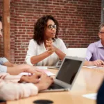 Autumn Budget 2024 - employees in meeting